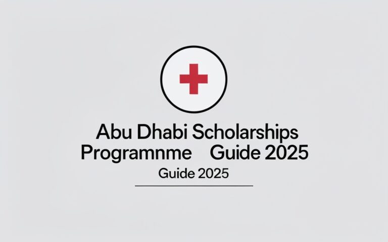 Abu Dhabi Scholarships Programme Guide 2025 - Professional Swiss-style featured image | Truescho.com