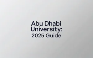 Abu dhabi university scholarships: 2025 Guide - Professional Swiss-style featured image | Truescho.com