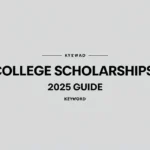 College scholarships: 2025 Guide - Professional Swiss-style featured image | Truescho.com