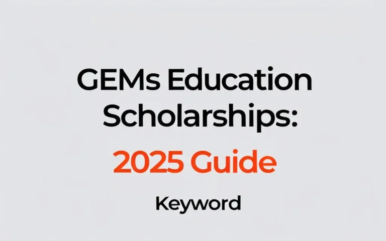 Gems education scholarships: 2025 Guide - Professional Swiss-style featured image | Truescho.com