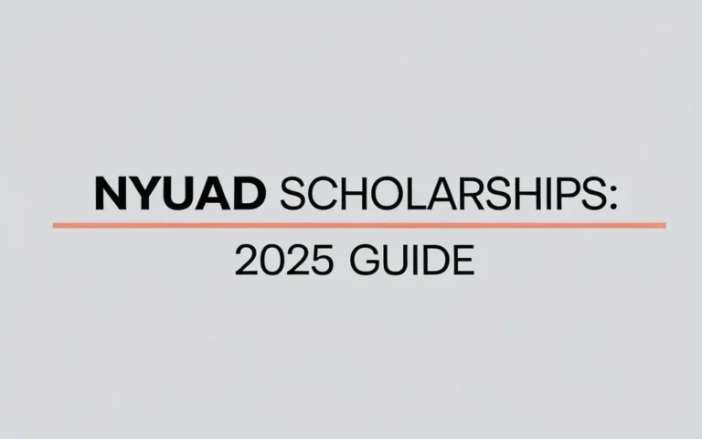 Nyuad scholarships: 2025 Guide - Professional Swiss-style featured image | Truescho.com
