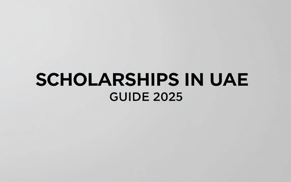 Scholarships In Uae Guide 2025 - Professional Swiss-style featured image | Truescho.com