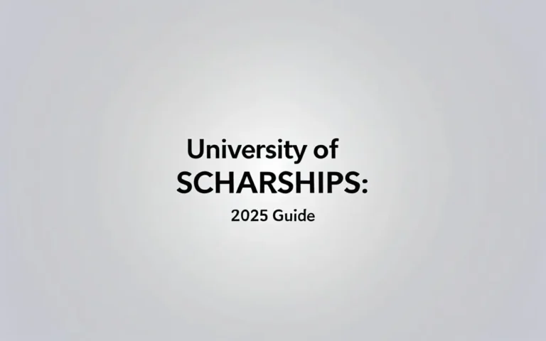 University of sharjah scholarships: 2025 Guide - Professional Swiss-style featured image | Truescho.com