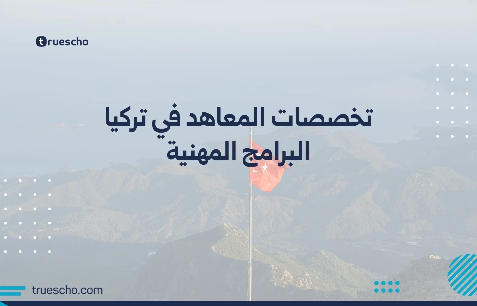 تخصصات المعاهد المهنية في تركيا